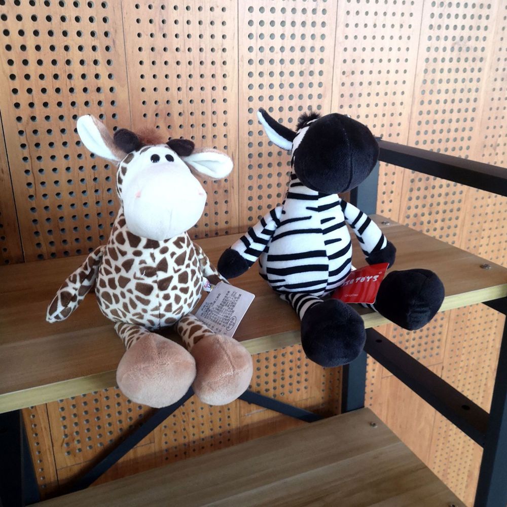 Đồ chơi nhồi bông hình ngựa vằn hoạt hình dành cho bé