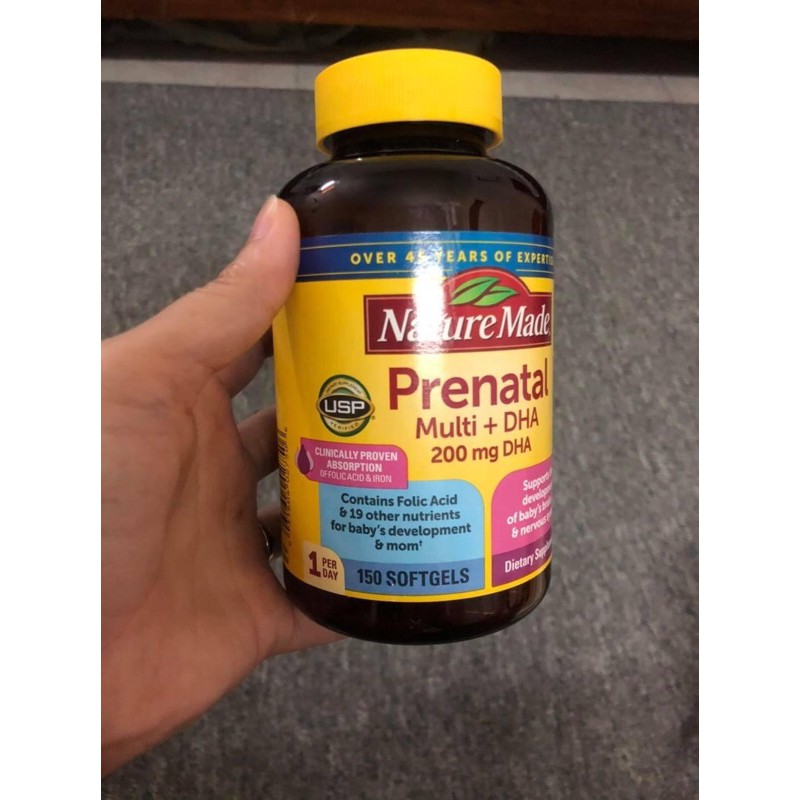 Prenatal Vitamin tổng hợp cho bà bầu