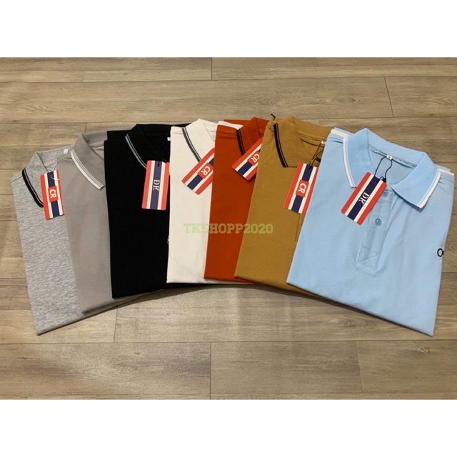 [ Mã 12FASHIONSALE1 giảm 10K đơn 50K ] Áo thun nam cao cấp cổ bẻ BIGSIZE < 100kg (L-6XL)