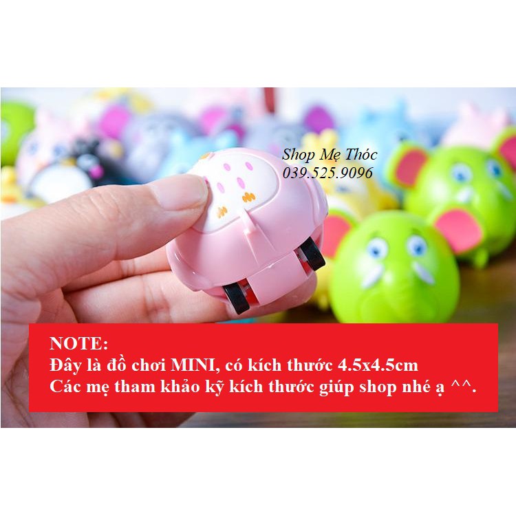 (Chọn mẫu) Đồ chơi xe chạy đà mini hình thú