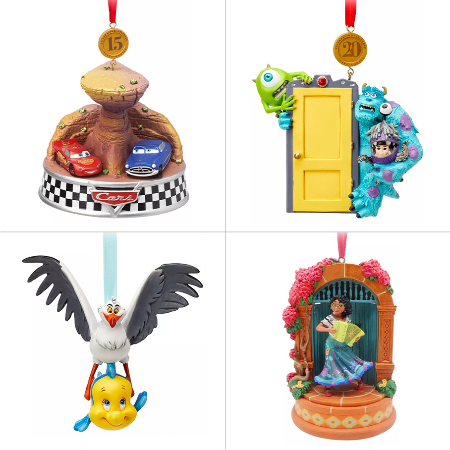 Hàng Lưu Niệm Disney Tượng Các Nhân Vật Phim Hoạt Hình Disney Ornament Nhiều Mẫu Set 3