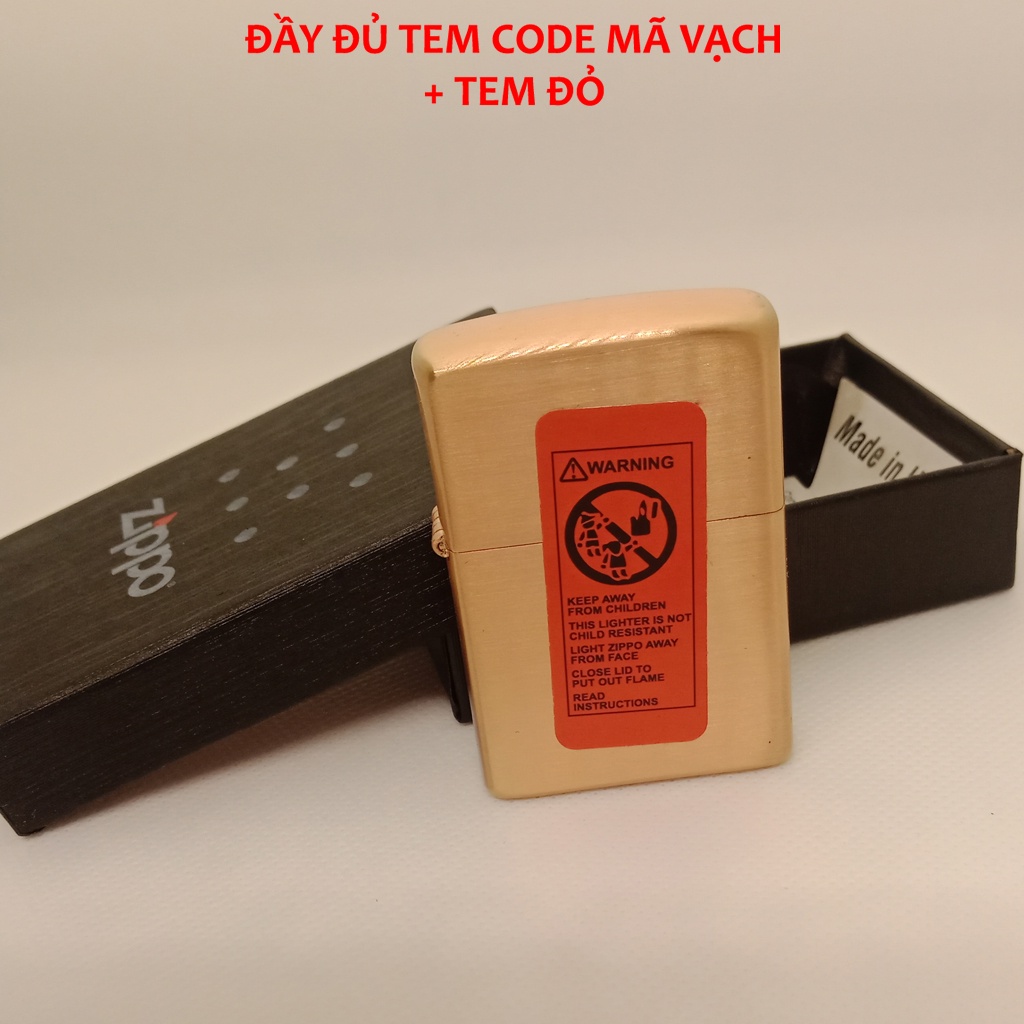 Bật zippo Hồng, hộp quẹt đáy la mã chính hãng vỏ dày