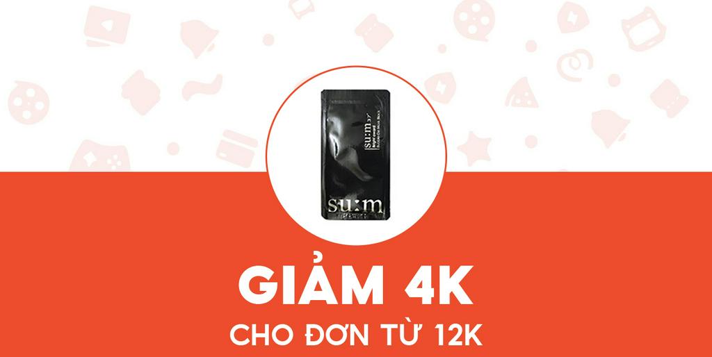- Boshop - Giảm 4K cho Mặt Nạ SU:M 37° màu đen