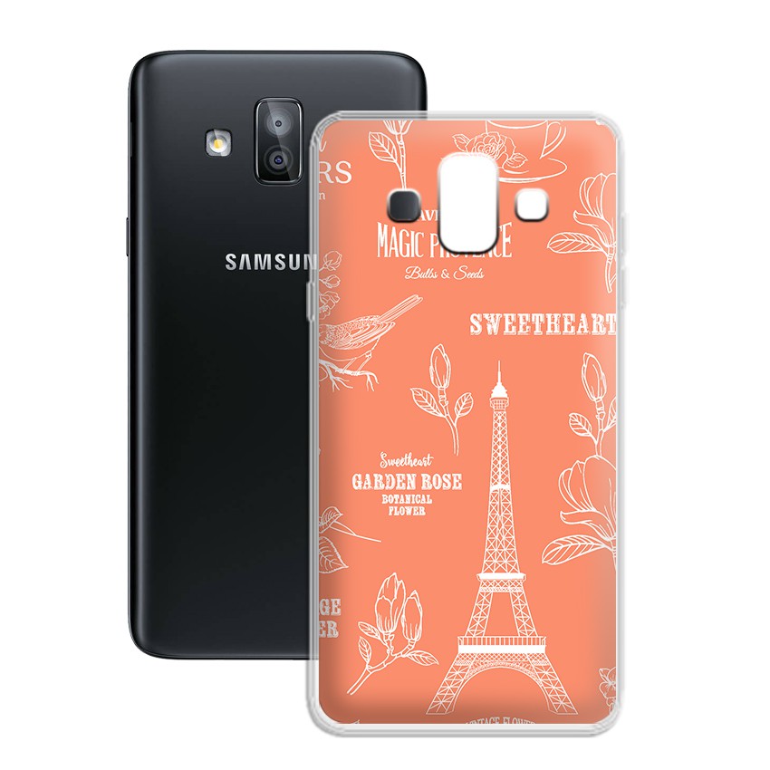 Ốp lưng điện thoại Samsung Galaxy J7 Duo hàng loại Đẹp - 01056 Silicone Dẻo