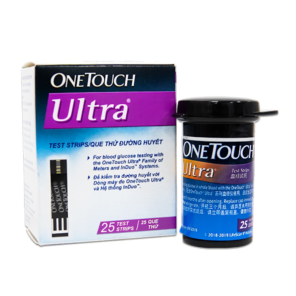 ✅ Que Thử Đường Huyết OneTouch Ultra | (Date Xa) (One Touch) -VT0176 | Y Tế Vạn Thành