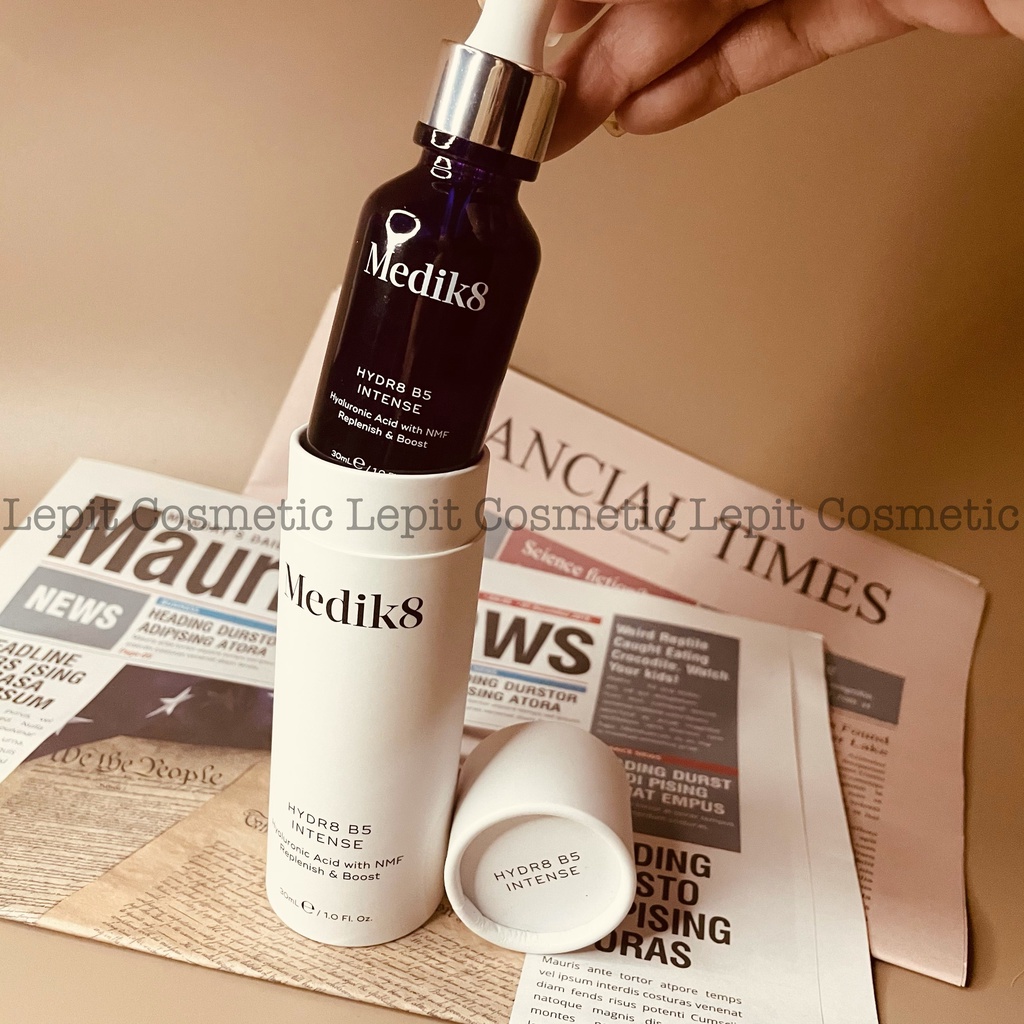 Serum dưỡng ẩm và phục hồi da Medik8 Hydr8 B5 30ml và 60ml