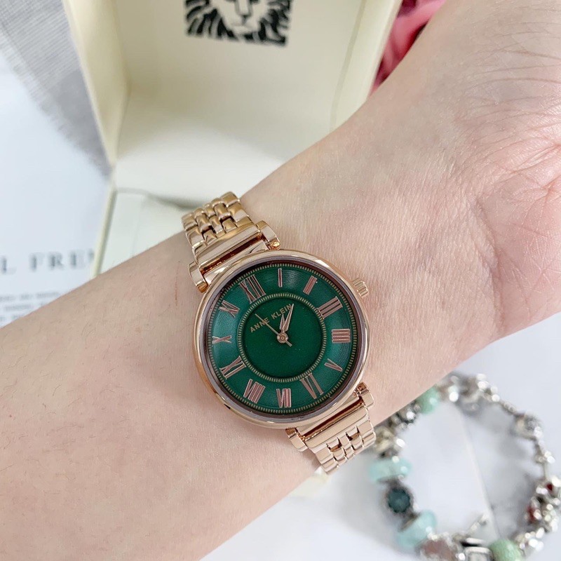 Đồng hồ ANNE KLEIN dây rose gold dành cho nữ model AK/2158GNRG