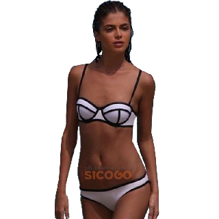 Áo tắm bikini quây ngực 2020