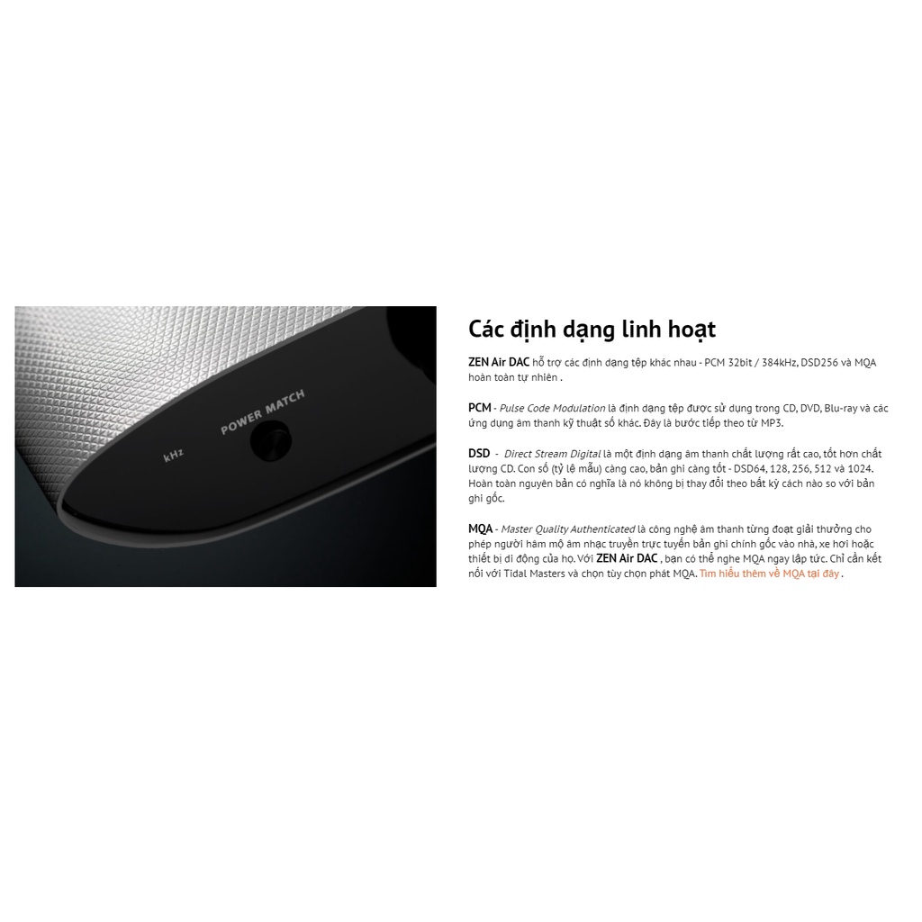 Bộ Giải Mã Âm Thanh DAC/AMP Desktop iFi Zen Air DAC Chính Hãng