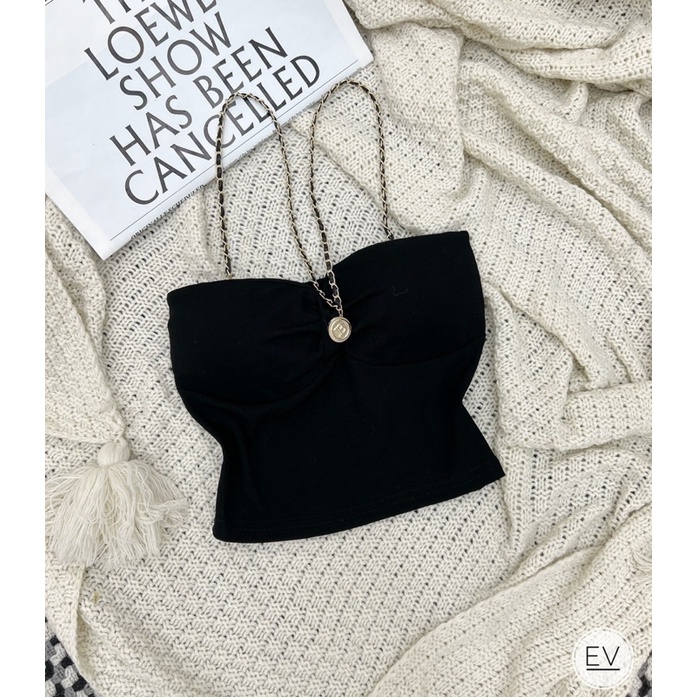 ÁO QUÂY KIỂU KÈM DÂY XÍCH SEXY CHẤT ĐẸP MS11789