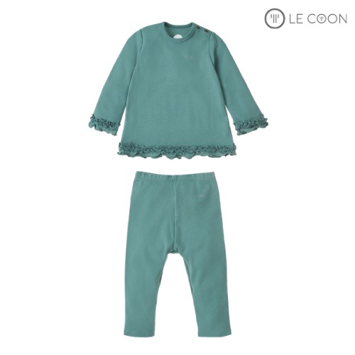 LE COON | Bộ Đồ Áo Bèo Dài Tay | COMFY | 3 tháng-3 tuổi