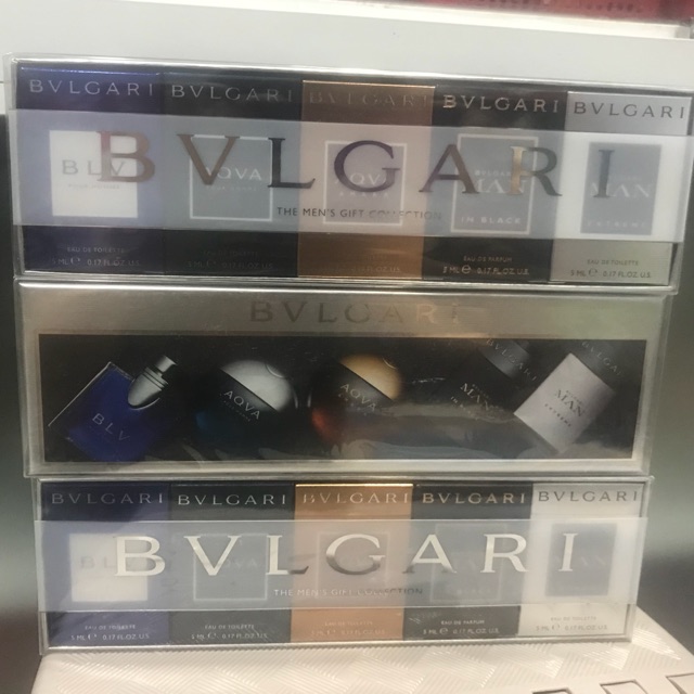BVLGARI SET 5c 5ml