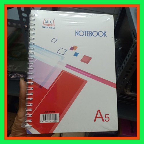 [Bán Sỉ]-Sổ Lò Xo A5 (200TR)-VPP Thanh Tú