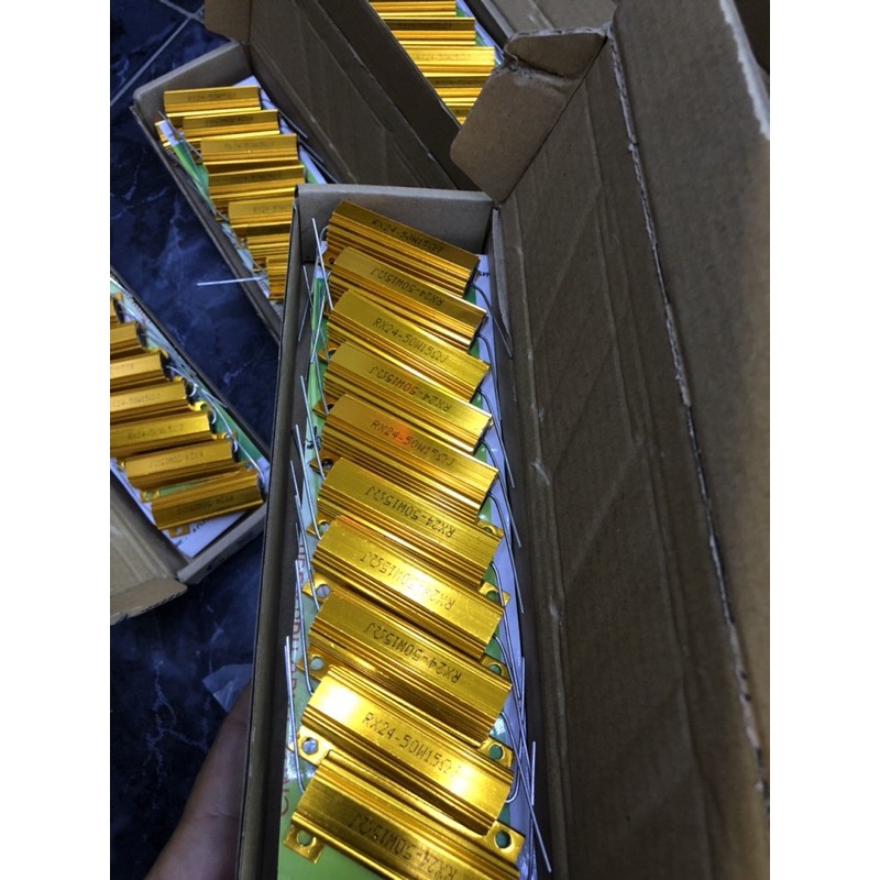 Điện trở nhôm 50w 15R  KT audio