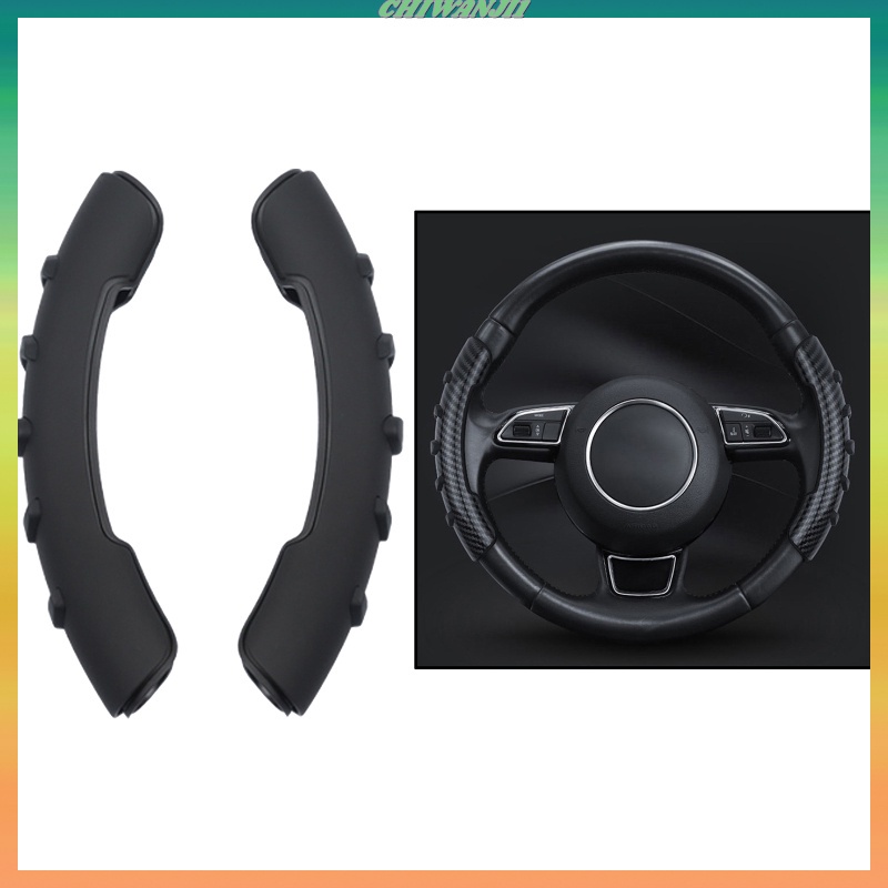 Vỏ gắn vô lăng xe hơi vân sợi carbon không có tiếng ồn dành cho hầu hết các dòng xe