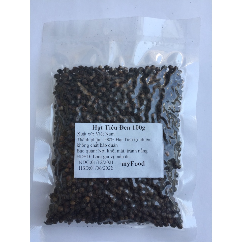 Hạt Tiêu Đen Nguyên Hạt Đăk Lăk LinFood
