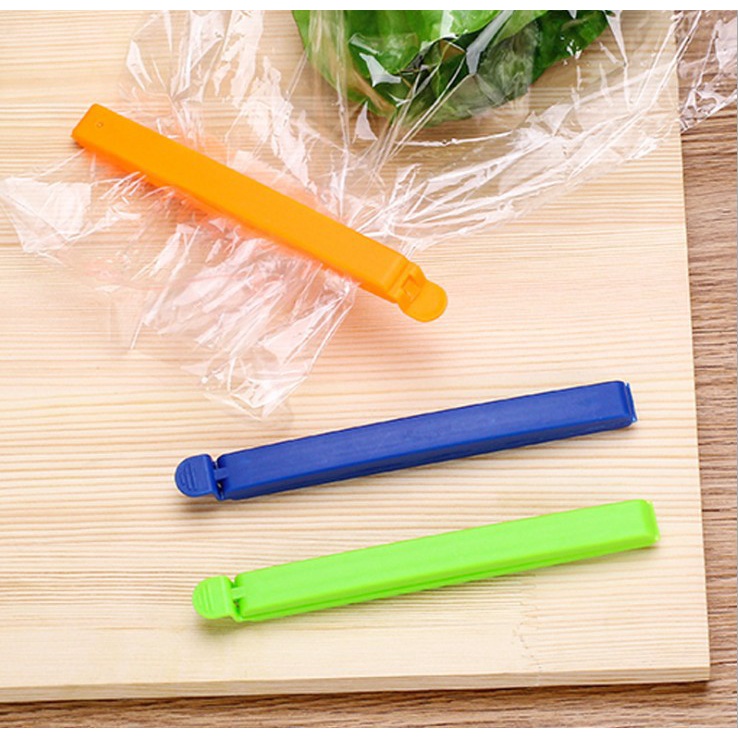 5 Kẹp Nhựa, Niêm Phong Túi Đồ Ăn, Thực Phẩm Tiện Lợi, Miệng Túi Kín Khí !00%, Bảo Vệ An Toàn Thực Phẩm