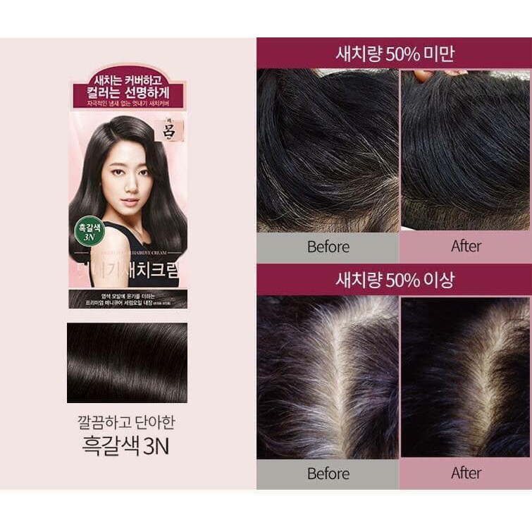 Thuốc nhuộm tóc Ryo dành cho tóc bạc Ryo Premium Dying Hàn Quốc