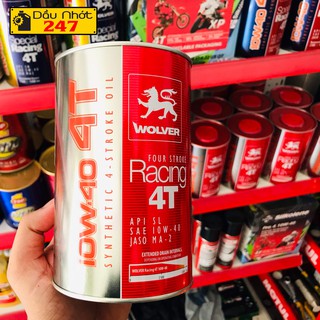 Dầu nhớt Wolver Racing 10w40 1L