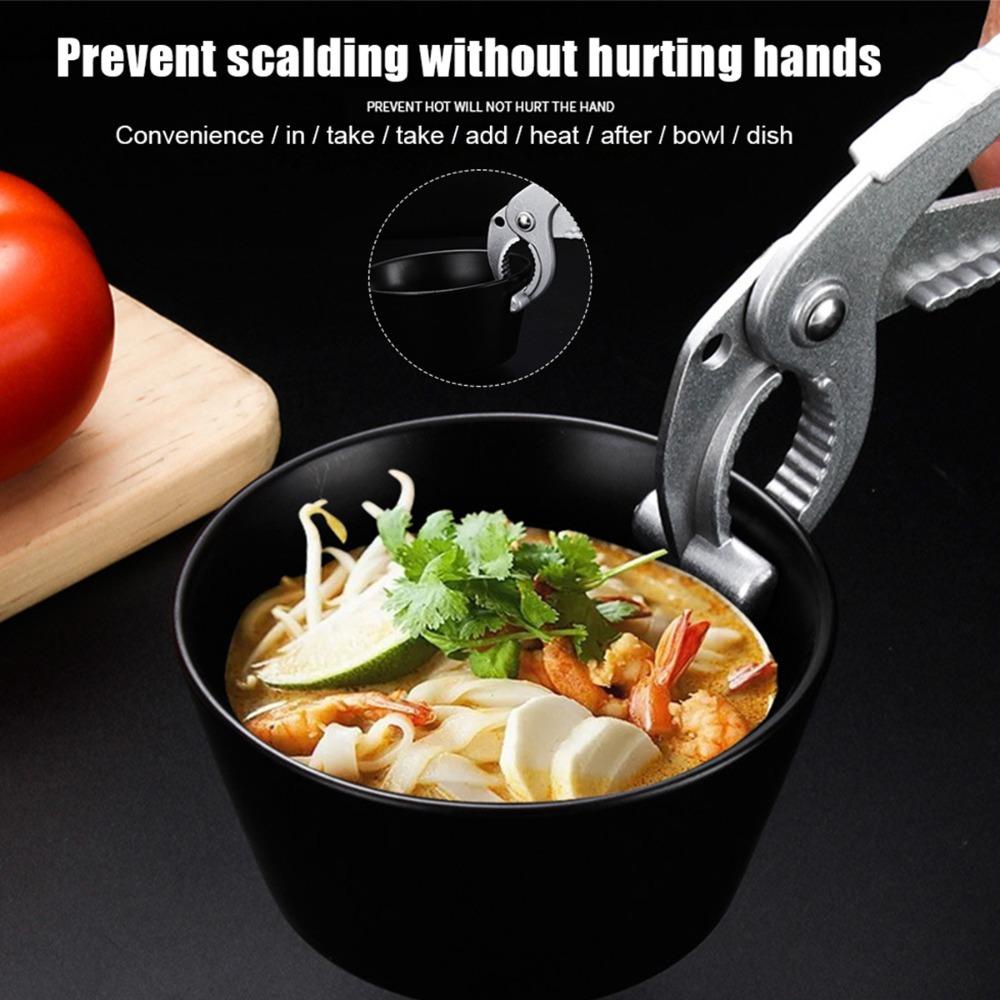 Kẹp Nhấc Dĩa Chống Trượt Chống Bỏng Tiện Lợi