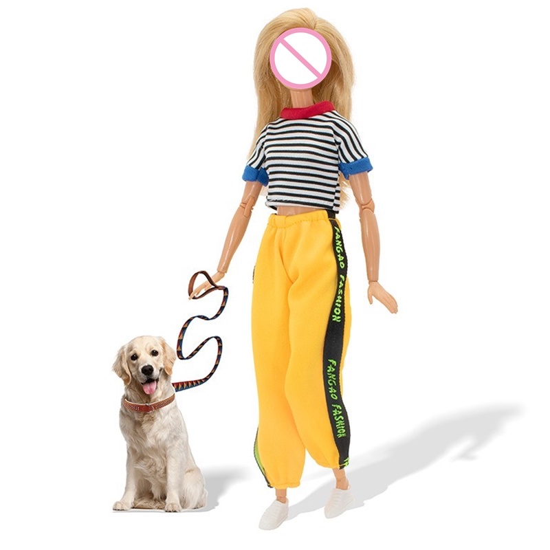 Bộ Quần Áo Thời Trang Handmade Cho Búp Bê 30CM Tỉ Lệ 1 / 6