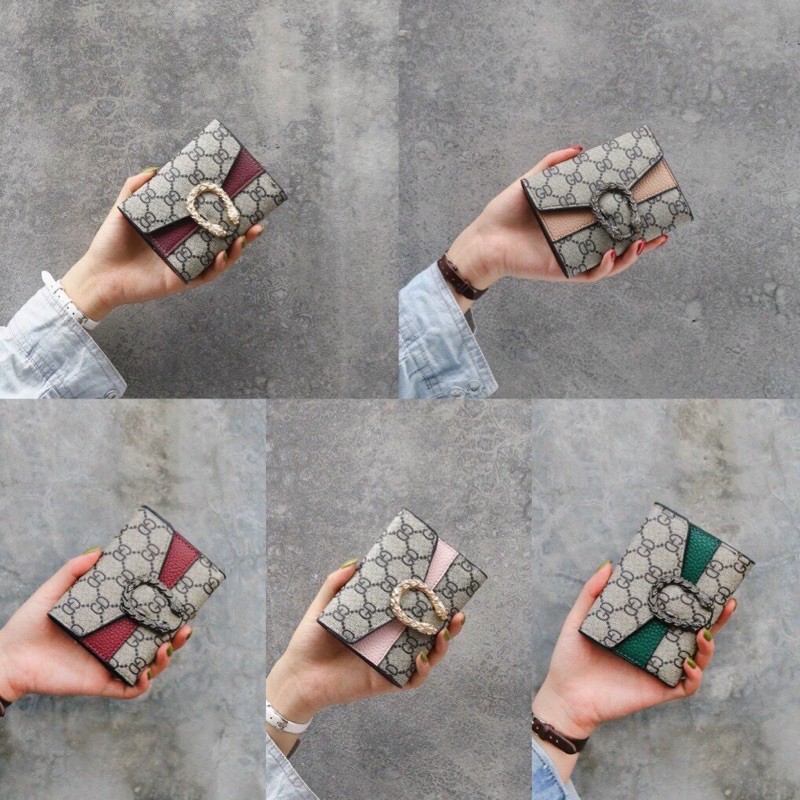 119 Ví mini ví nữ đầu rồng hàng nhập Quảng châu loại 1 hình thật mẫu mới