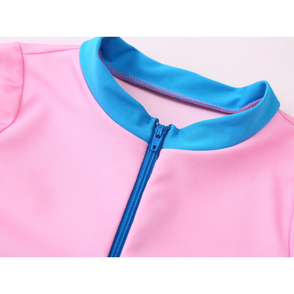 Bộ bơi bé gái liền chân váy cho bé từ 10-35kg BG35