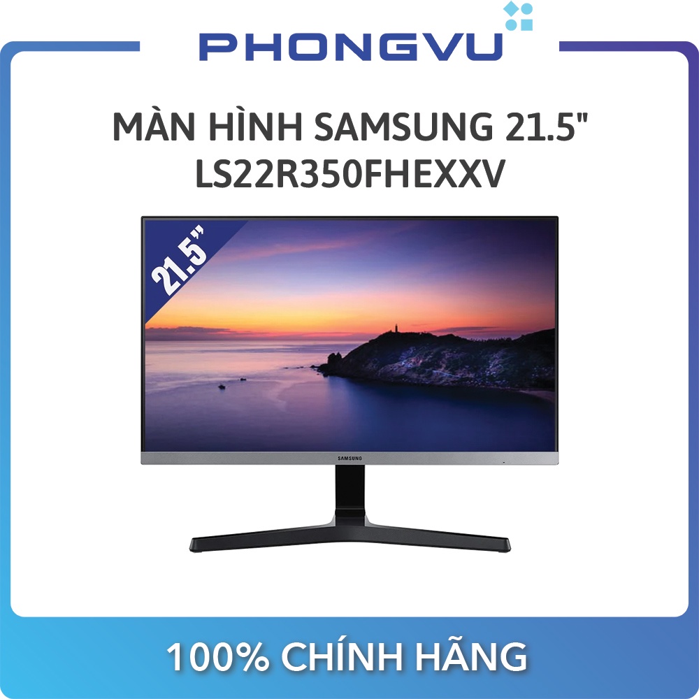 [Mã ELMALL10 giảm 10% đơn 500K] Màn Hình Samsung 21.5&quot; LS22R350FHEXXV - Bảo hành 24 tháng