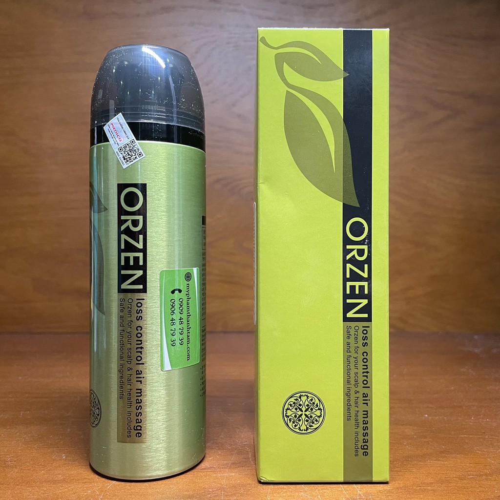 Tinh dầu Massage kích thích mọc tóc ORZEN OBSIDIAN Loss Control Air Massage 180ml T
