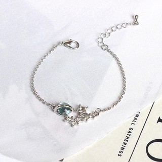 Lắc tay kiểu dáng cổ điển đính chòm sao xinh xắn