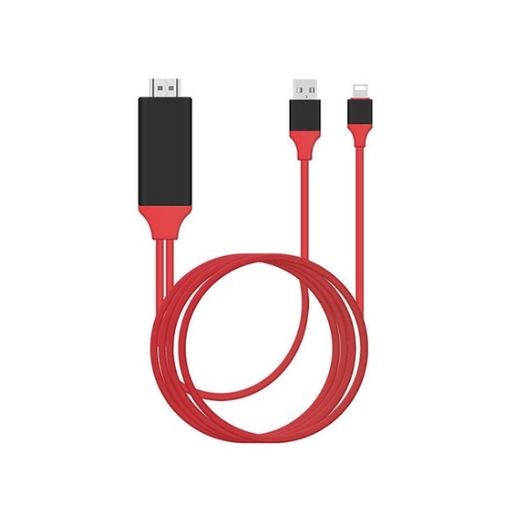 Cáp Chuyển Đổi-Cáp HDMI Cho ĐT táo 6/7/8/X,tablet táo kết nối Tivi,Máy Chiếu-Cáp sạc Ra HDMI .Offical Store