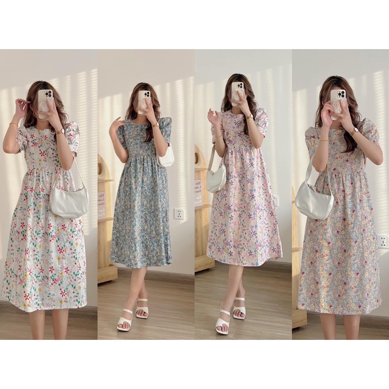 VÁY BABYDOLL HOA NHÍ TIỂU THƯ