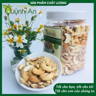 Hạt điều bình phước nguyên vị - rang không muối - hạt vỡ đôi, sạch lụa - hộp 500g