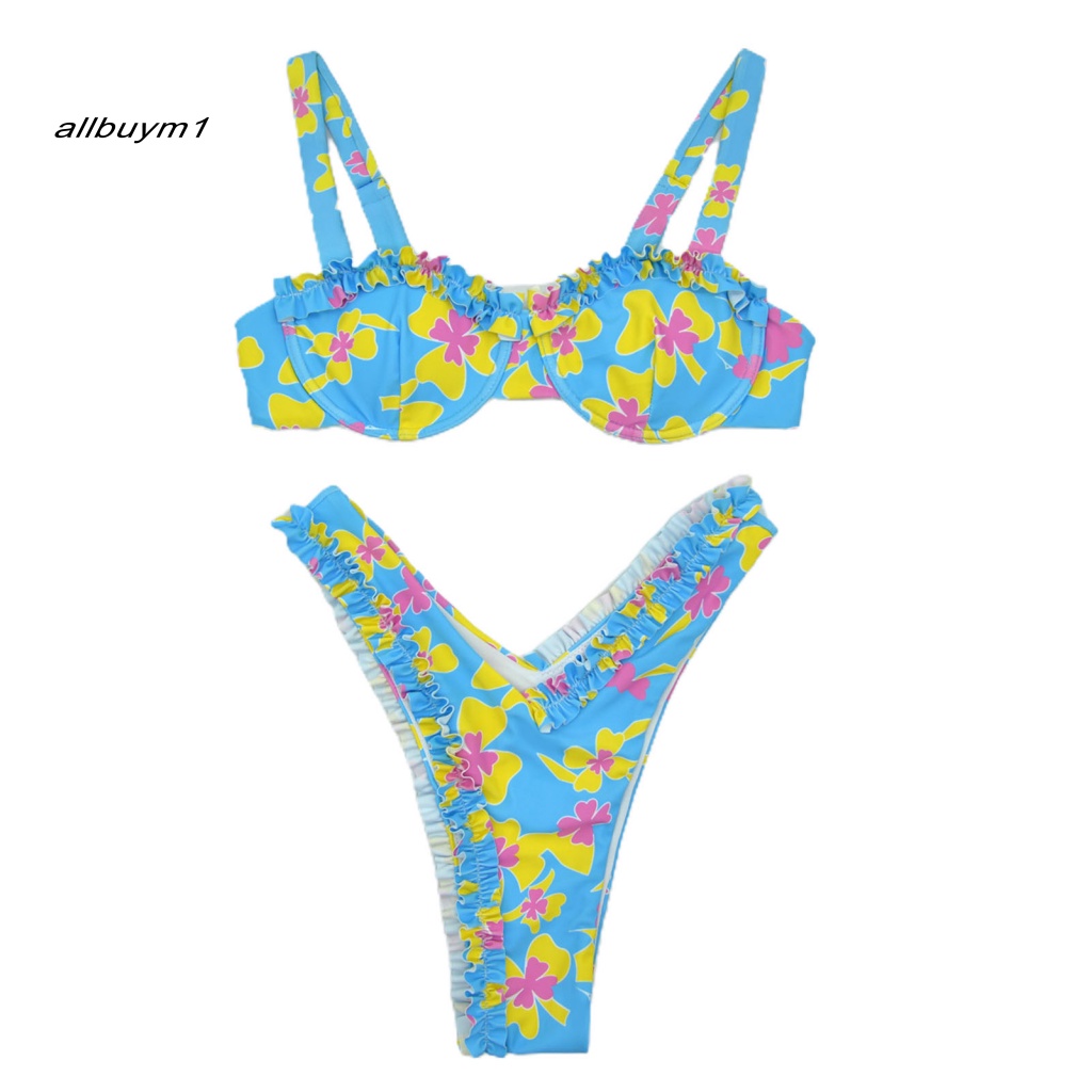 Bộ Bikini Có Mút Nâng Ngực Thời Trang Mùa Hè Quyến Rũ Cho Nữ