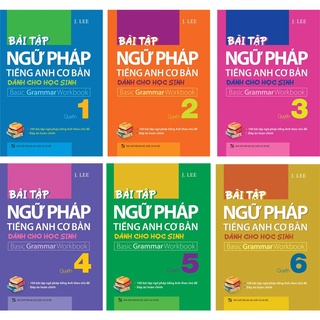 Sách: combo bài tập ngữ pháp tiếng anh cơ bản dành cho học sinh - trọn bộ