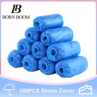 Set 100 túi bọc giày chống nước sử dụng một lần tiện dụng