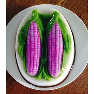 Khuôn Nhựa Rau Cau Trong 20 Cm Bắp Cặp 2C