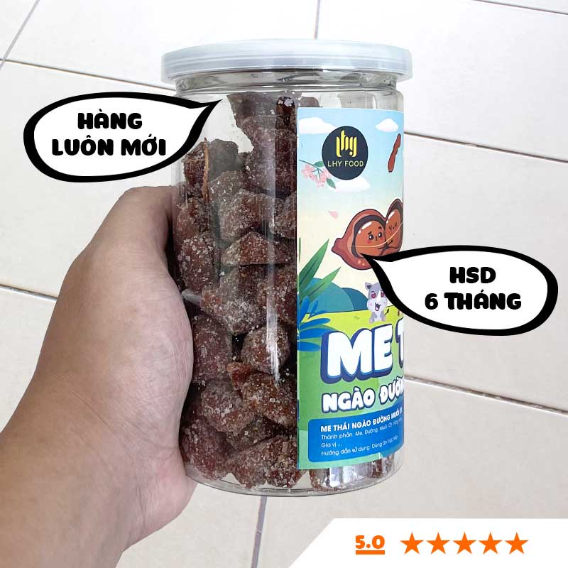 Me Thái ngào đường hộp 450Gram LHYFOOD đồ ăn vặt Hà Nội