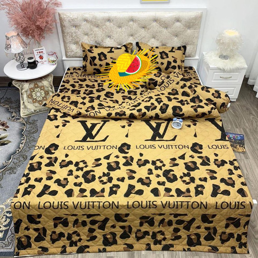 Chăn Hè Thu Trần Bông 3 Lớp,Được chọn mẫu,hàng việt nam-LV da báo