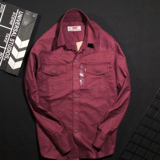 Áo sơ mi levis chất liệu vải oxfox hàng vnxk
