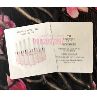 Tinh Chất Căng Bóng Da Mặt Ohui 777 - Phục Hồi Da Khô Và Da Nhờn Ohui Miracle Moisture Ampoule 777 - Tinh Chất Ohui 777