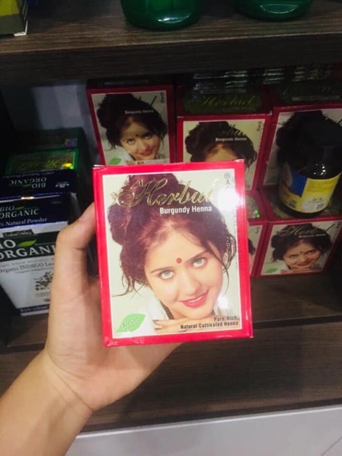 Bột nhuộm tóc thảo dược Ấn Độ