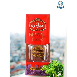 Nhụy hoa nghệ tây Baharaman safaron của công ty Tây Á phân phối tặng kèm chai đựng nước 0,5l