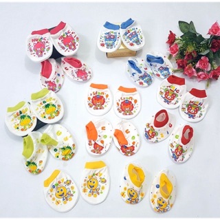 Set bao tay chân Kerokid sơ sinh cho bé 0-3 tháng tuổi