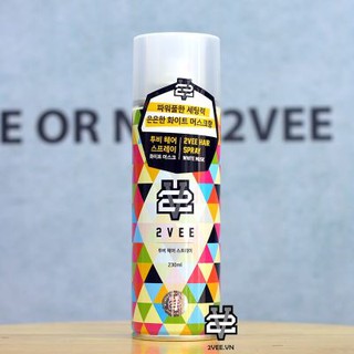 2Vee Hair Spray (230ml) - Gôm xịt tạo kiểu và cố định tóc