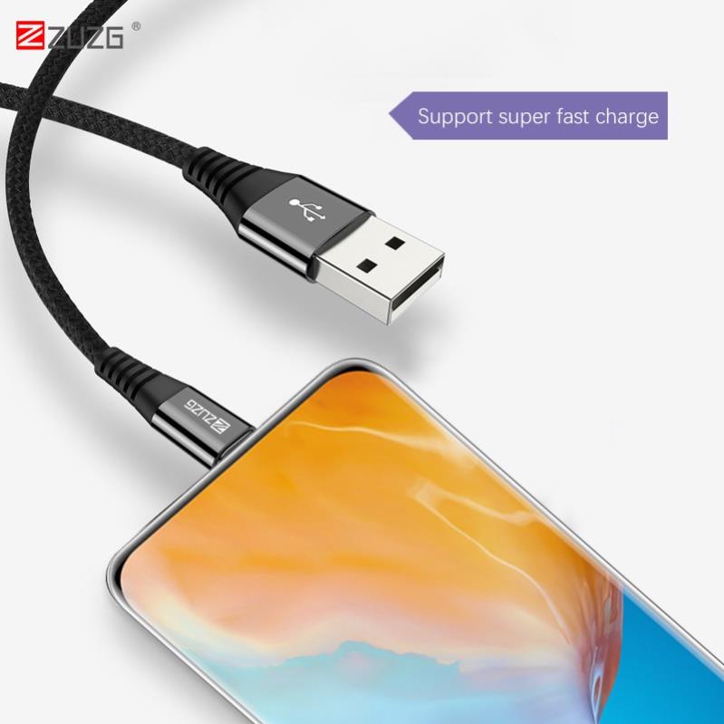 Cáp sạc nhanh iphone micro type c vỏ kim loại bên nylon cho iphone samsung oppo vivo chính hãng