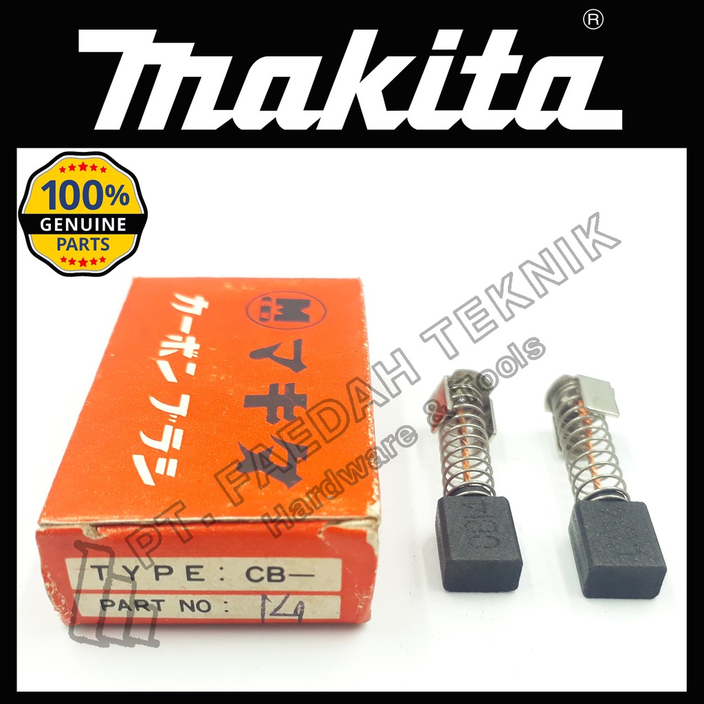 Bàn Chải Cacbon Makita Cb-14 Cho Js1600 Js1660 Js1670 9500n 6905b