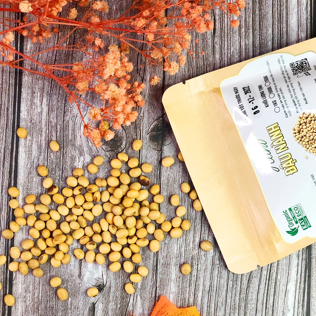 1Kg Đậu Nành Không Biến Đổi Gen Sạch Thuần Chủng  🌱 Hani Healthy Food