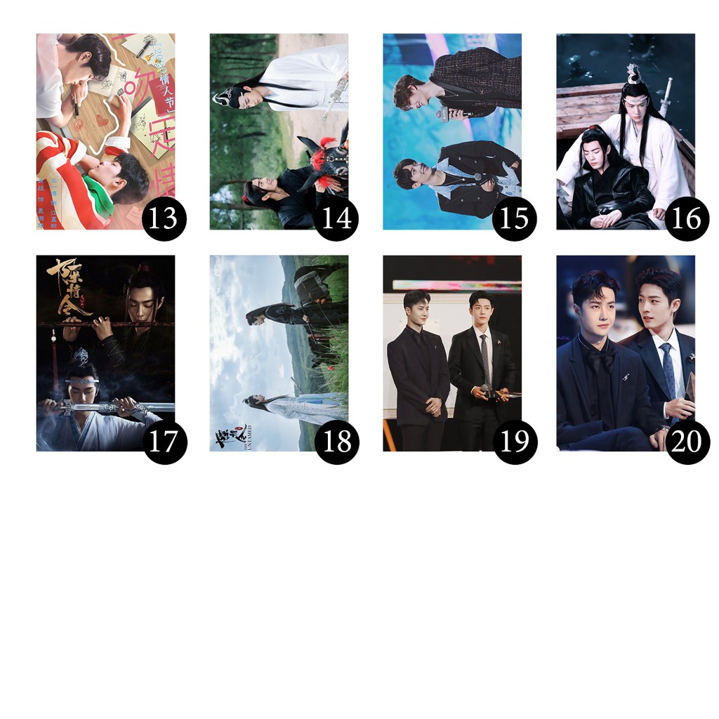 Poster A4 + ép nhựa Vương Tiêu  theo yêu cầu