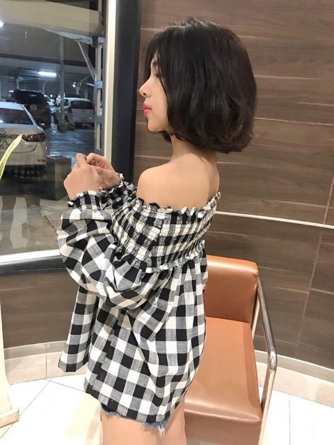 Áo bẹt vai Tracey Off-Shoulder